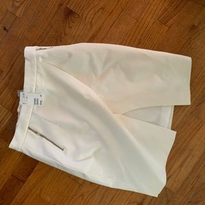 Professional dress skirt with side slit